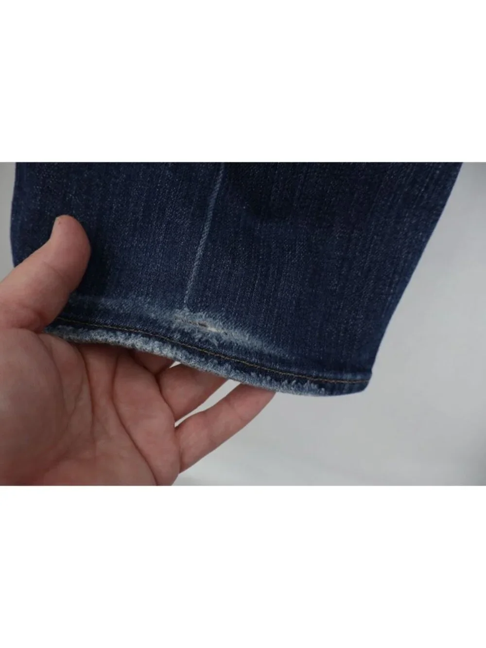 7 For All Mankind Flip Flop Y2K Boot Cut Womens Jeans Sz 29x28 Distressed